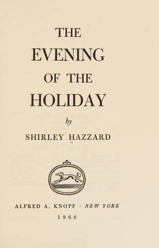 Evening of the Holiday