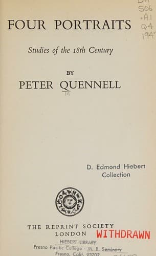 Four Portraits Studies of the 18th Century