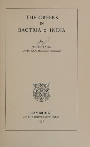 The Greeks in Bactria & India