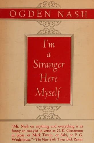 i'm a stranger here myself