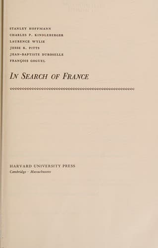 In search of France