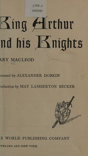 King Arthur and his knights