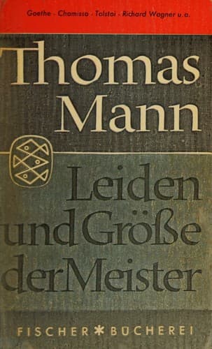 Leiden und Grosse der Meister, Neue Aufsatze