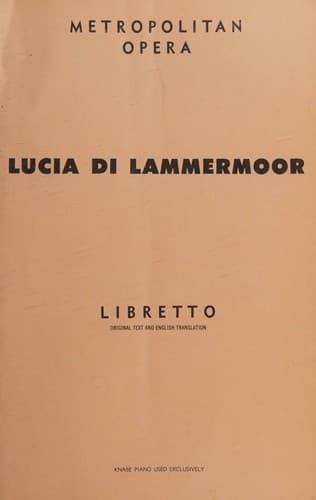 Lucia Di Lammermoor