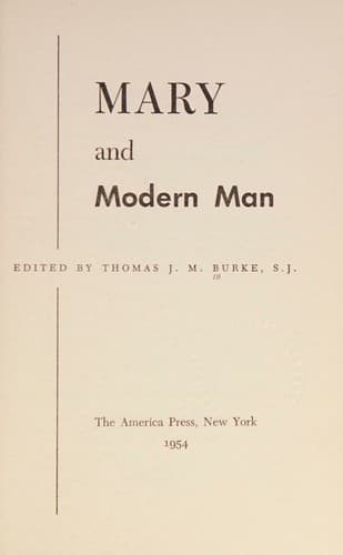 Mary and Modern Man