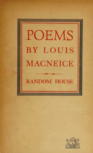 Poems By Louis MacNeice