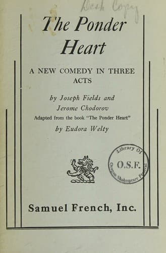 The Ponder Heart