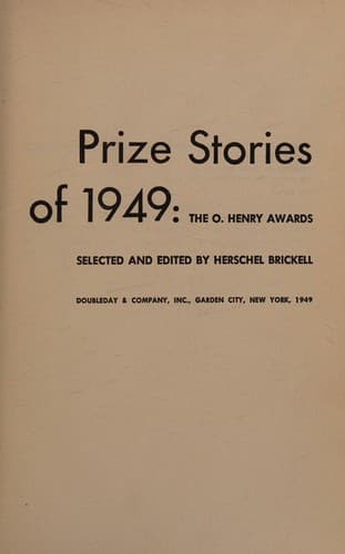 Prize Stories of 1949