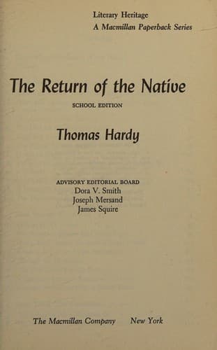 The Return Of The Native