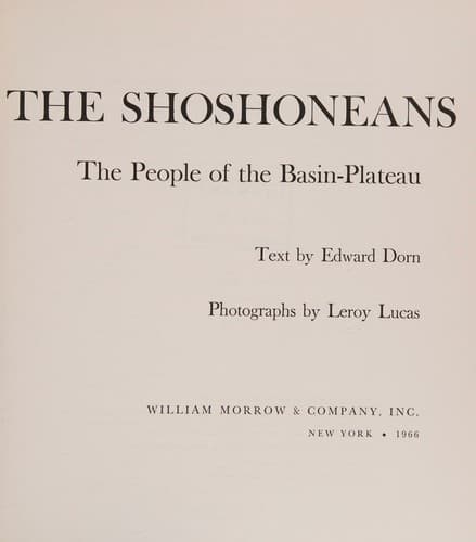 Shoshoneans