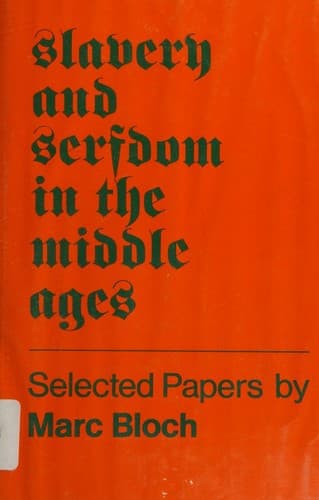 Slavery and serfdom in the Middle Ages