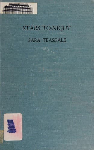 Stars to-night, verses new and old for boys and girls