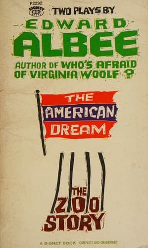 Two Plays By Edward Albee