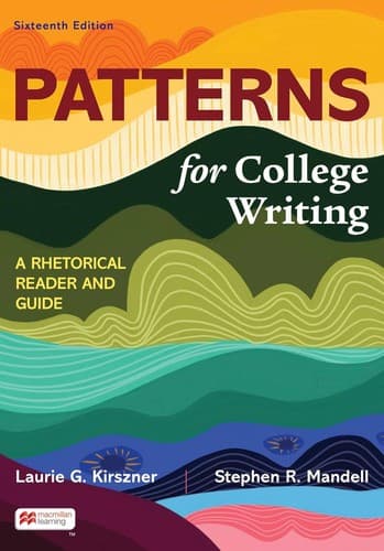 Loose-Leaf Version for Patterns for College Writing