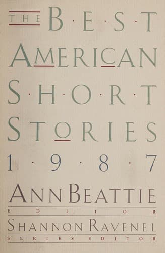 The Best American Short Stories 1987