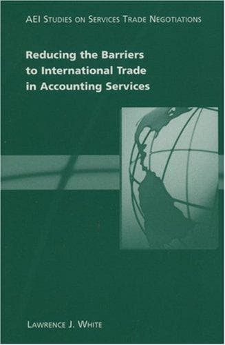 Reducing the barriers to international trade in accounting services