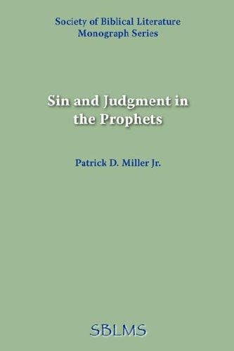 Sin and Judgement in the Prophets