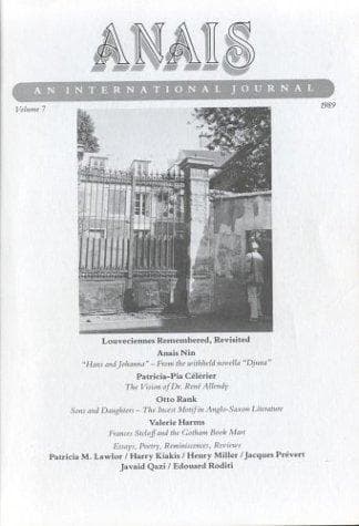 Anais An International Journal