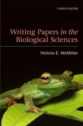 Writing papers in the biological sciences