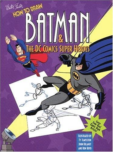 How to draw Batman & the DC comics super heroes