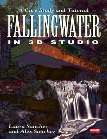 Fallingwater in 3D studio