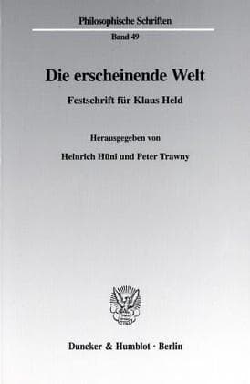 Die erscheinende Welt