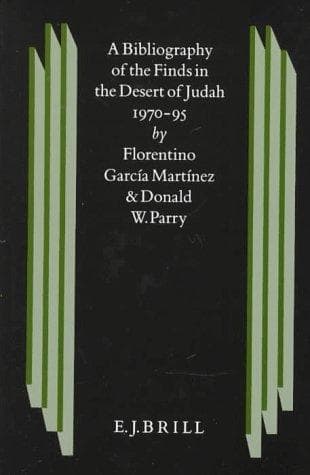 A bibliography of the finds in the desert of Judah 1970-1995