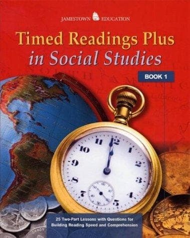 Timed Readings Plus Social Studies Book 9 Bk. 3