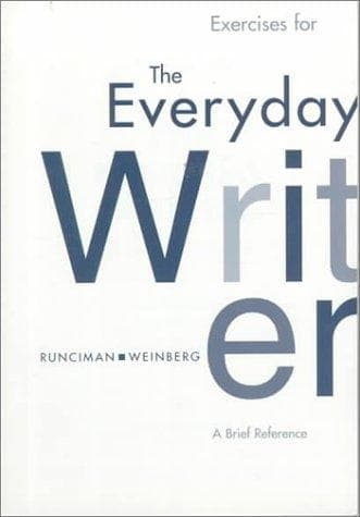 Exercises for the everyday writer