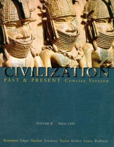 Civilization Past and Present Vol. 1