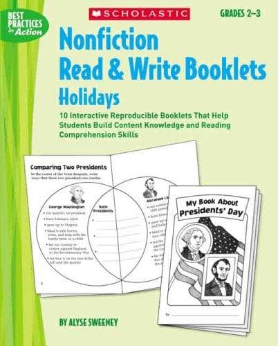 Nonfiction Read & Write Booklets: Holidays