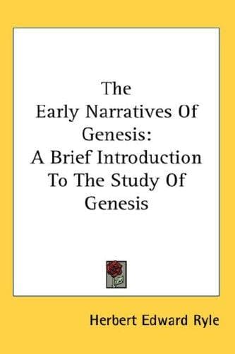 The early narratives of Genesis