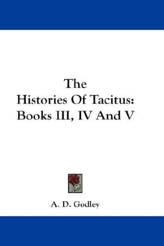 The Histories Of Tacitus