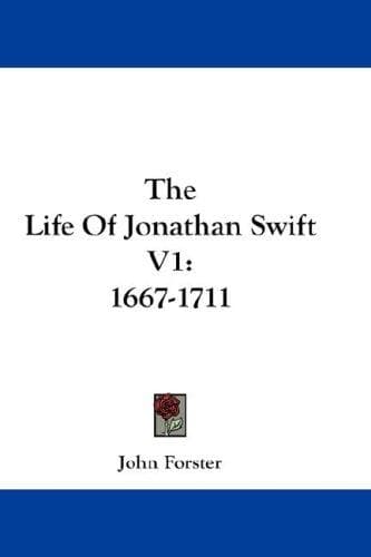 The Life Of Jonathan Swift V1