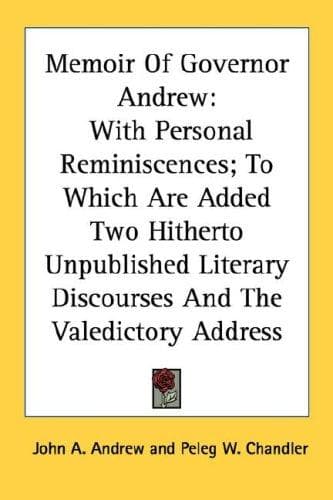 Memoir Of Governor Andrew