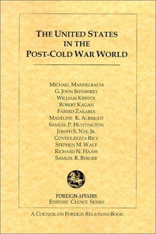 U. S. in Post-Cold War