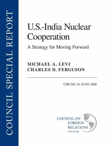 U.s.-india Nuclear Cooperation