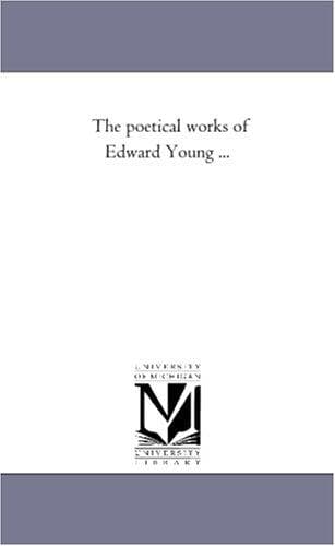 The poetical works of Edward Young