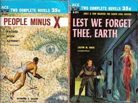 People Minus X / Lest We Forget Thee, Earth