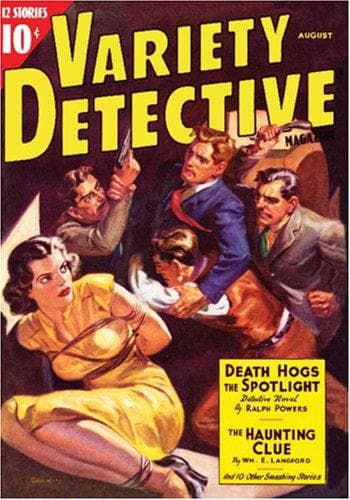 Variety Detective Magazine - 08/38