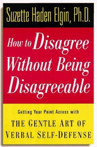 How to disagree without being disagreeable