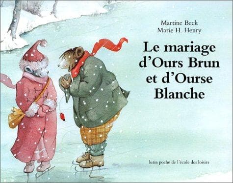 mariage d ours brun et d ourse blanche