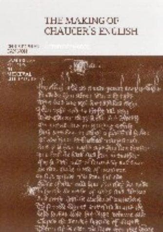 The Making of Chaucer's English