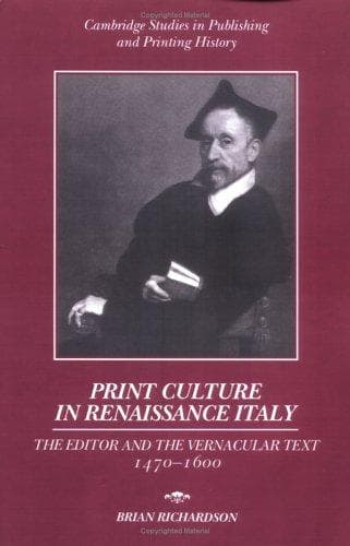 Print Culture in Renaissance Italy