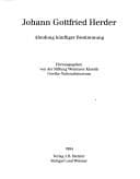 Johann Gottfried Herder