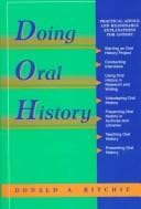 Doing oral history