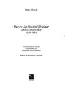 Ecrire La société féodale