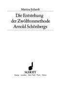 Die Entstehung der Zwölftonmethode Arnold Schönbergs