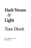 Dark Verses and Light (Johns Hopkins: Poetry and Fiction)