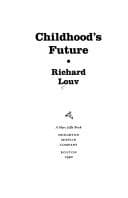 Childhood's future